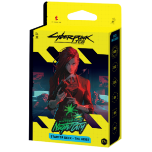 Cyberpunk TCG: Welcome to Night City - Starter Deck: The Heist - Engels - verpakking vooraan