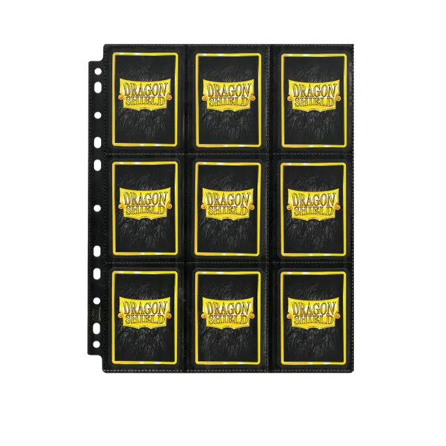 Dragon Shield: 18-Pocket Pages Regular - Standard Size - verpakking vooraan
