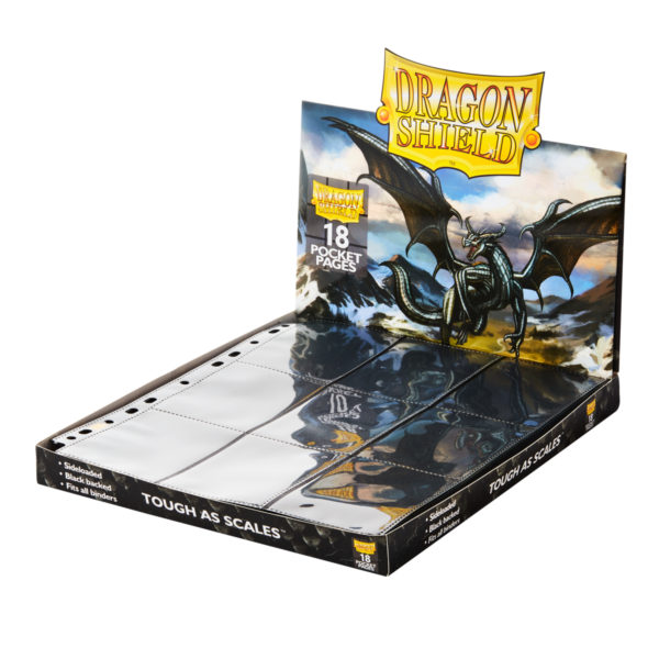 Dragon Shield: 18-Pocket Pages Regular - Standard Size - achterzijde