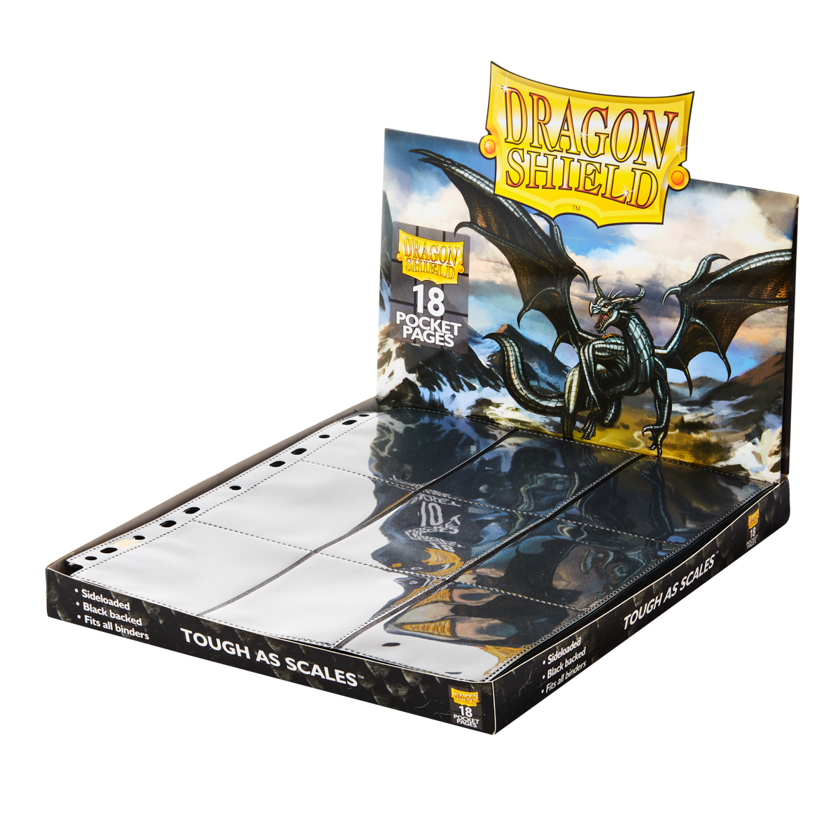 Dragon Shield: 18-Pocket Pages Regular - Standard Size - achterzijde