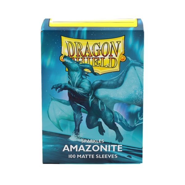 Dragon Shield: Amazonite - 100x Matte Sleeves - Standard Size - productfoto