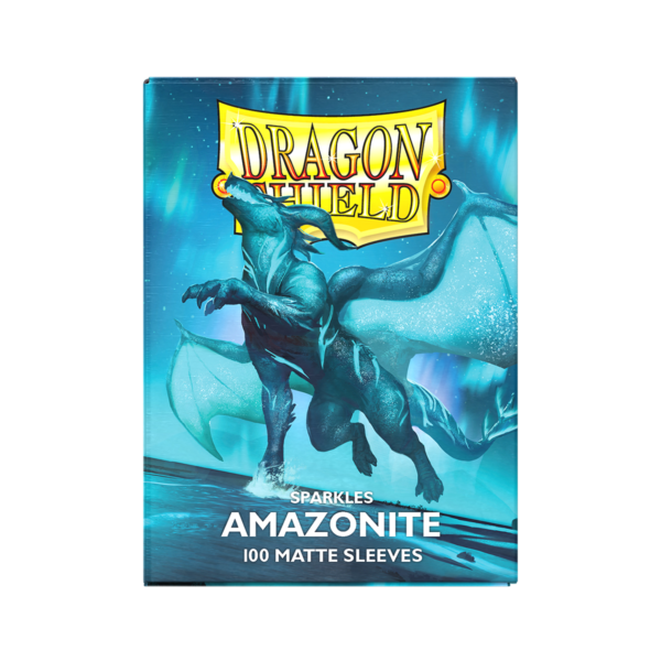 Dragon Shield: Amazonite - 100x Matte Sleeves - Standard Size - productfoto