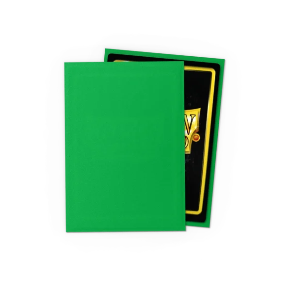 Dragon Shield: Apple Green - 100x Matte Sleeves - Standard Size - productfoto