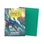 Dragon Shield: Aurora - 100x Matte Sleeves - Standard Size - verpakking vooraan