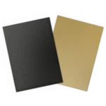 Dragon Shield: Black & Gold - 100x Matte Dual Sleeves - Standard Size - geopend