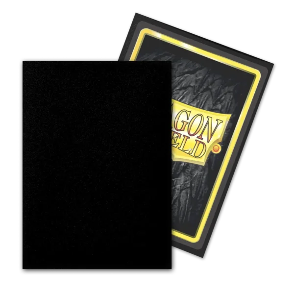 Dragon Shield: Black - 100x Matte Outer Sleeves - Standard Size - productfoto