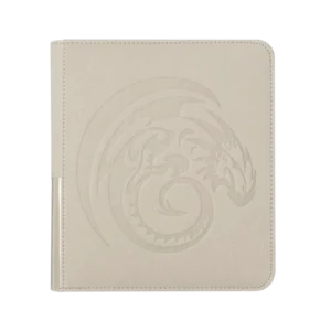 Dragon Shield: Card Codex Zipster Binder Small - Ashen White - verpakking vooraan