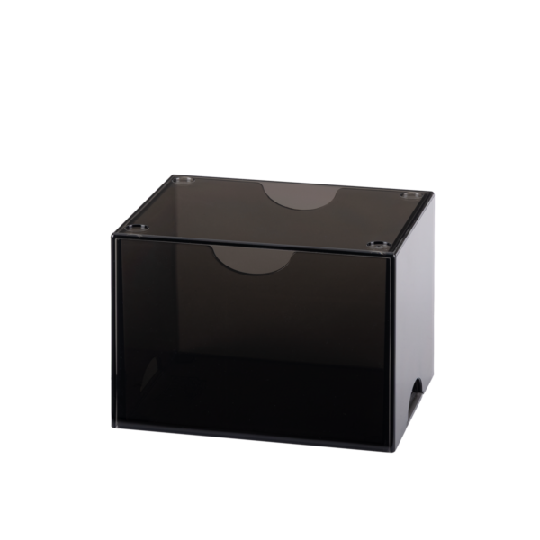 Dragon Shield: Clear Black - Strongbox Deckbox voor 100+ Kaarten - gesloten