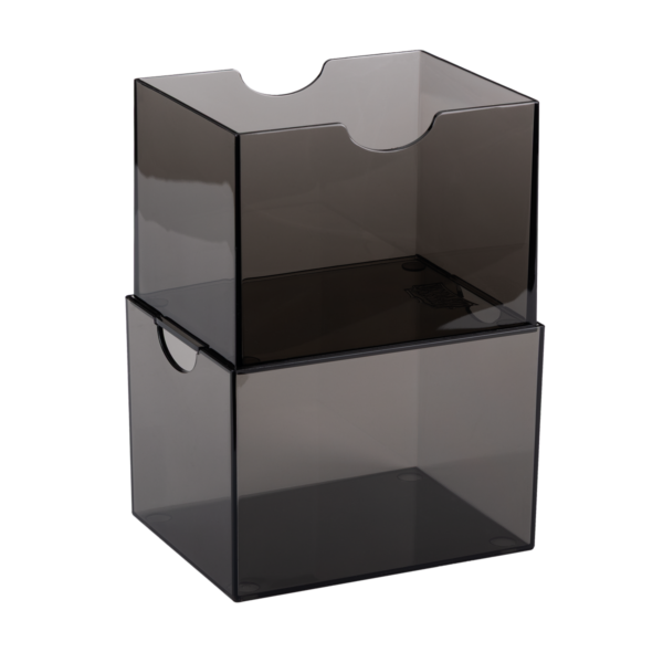 Dragon Shield: Clear Black - Strongbox Deckbox voor 100+ Kaarten - productfoto