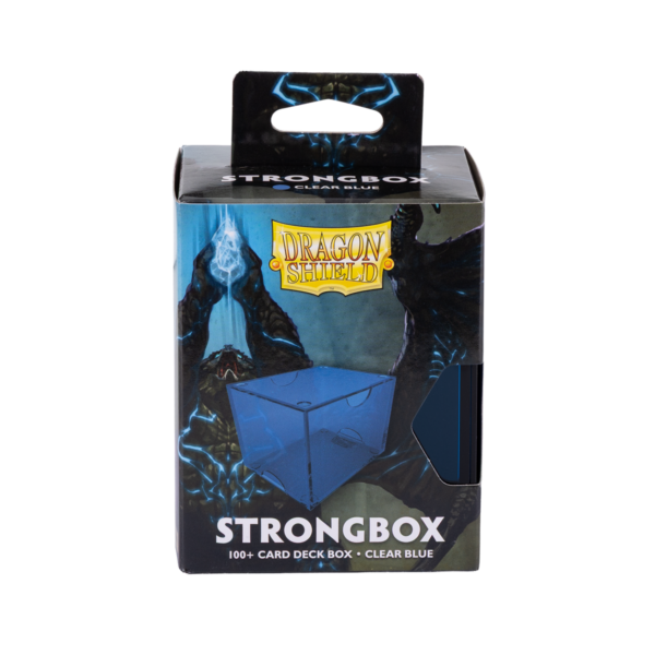 Dragon Shield: Clear Blue - Strongbox Deckbox voor 100+ Kaarten - productfoto