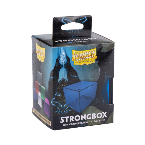 Dragon Shield: Clear Blue - Strongbox Deckbox voor 100+ Kaarten - productfoto