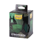 Dragon Shield: Clear Green - Strongbox Deckbox voor 100+ Kaarten - verpakking vooraan