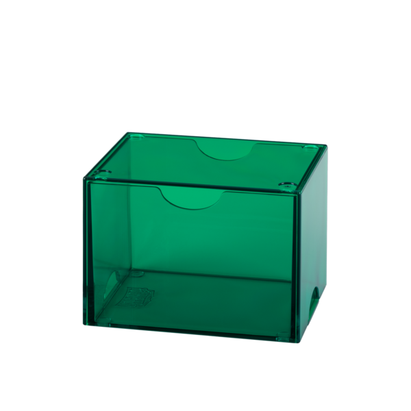 Dragon Shield: Clear Green - Strongbox Deckbox voor 100+ Kaarten - gesloten