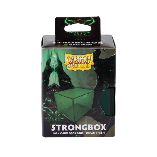 Dragon Shield: Clear Green - Strongbox Deckbox voor 100+ Kaarten - productfoto