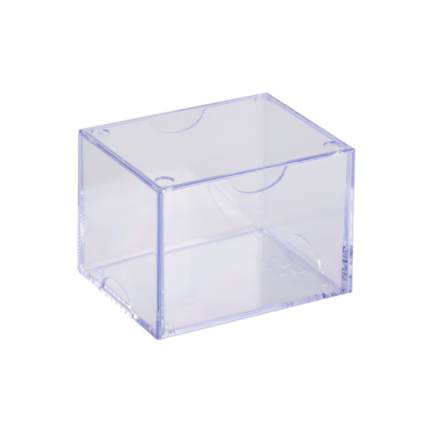 Dragon Shield: Clear - Strongbox Deckbox voor 100+ Kaarten - geopend