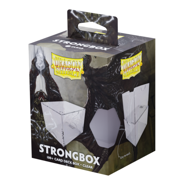Dragon Shield: Clear - Strongbox Deckbox voor 100+ Kaarten - productfoto