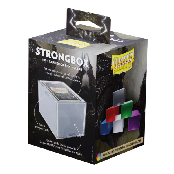 Dragon Shield: Clear - Strongbox Deckbox voor 100+ Kaarten - productfoto