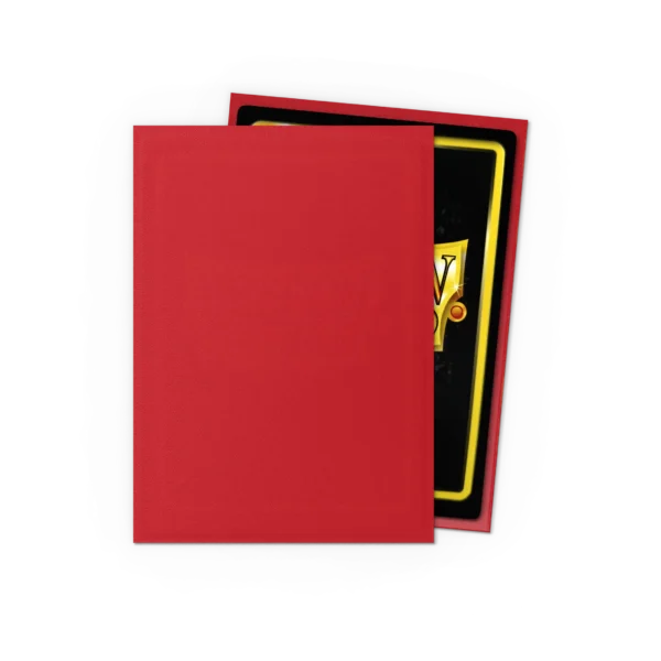 Dragon Shield: Crimson - 100x Matte Sleeves - Standard Size - productfoto