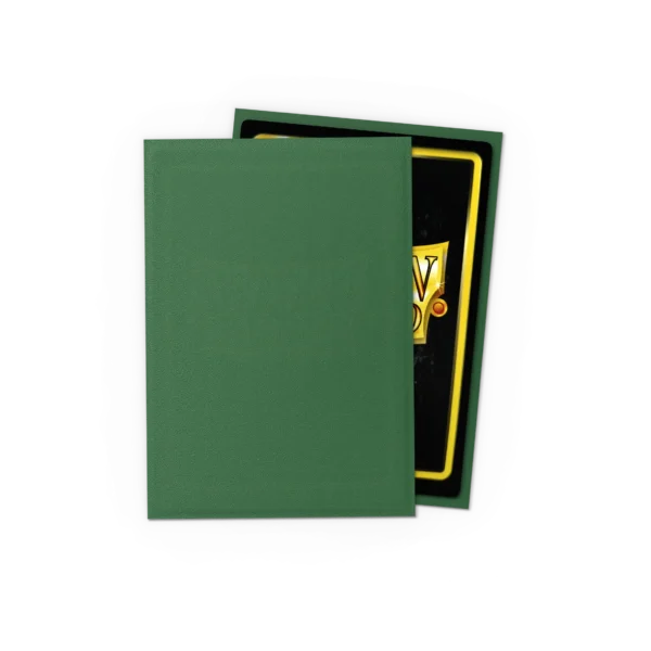 Dragon Shield: Forest Green - 100x Matte Sleeves - Standard Size - productfoto