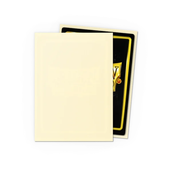 Dragon Shield: Ivory - 100x Matte Sleeves - Standard Size - productfoto
