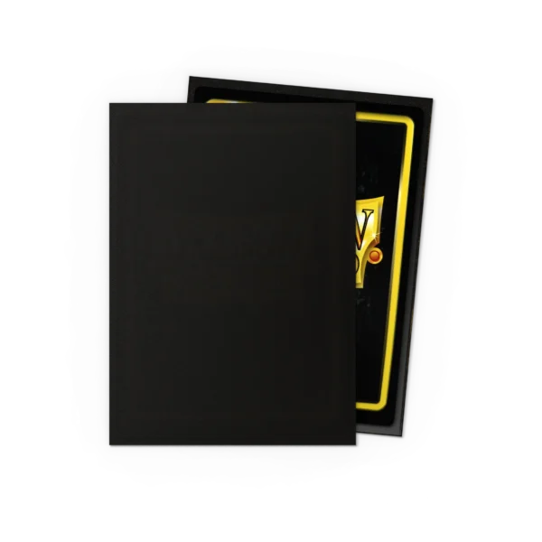 Dragon Shield: Jet - 100x Matte Sleeves - Standard Size - productfoto