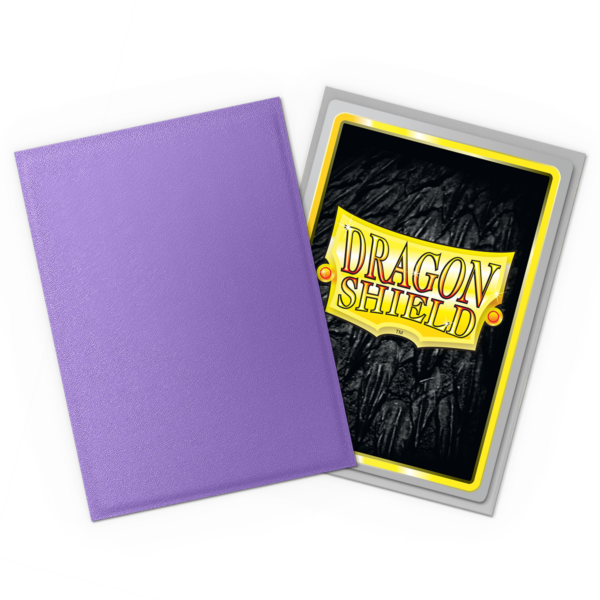 Dragon Shield: Nebula & Silver - 100x Matte Dual Sleeves - Standard Size - gesloten
