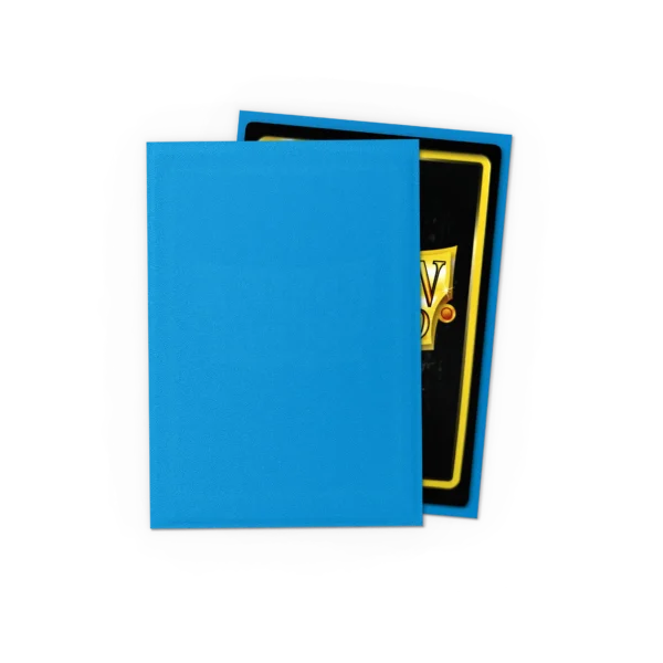 Dragon Shield: Sapphire - 100x Matte Sleeves - Standard Size - productfoto