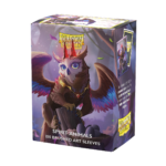 Dragon Shield: The Dragowlis - 100x Dual Art Matte Sleeves - Standard Size - verpakking vooraan