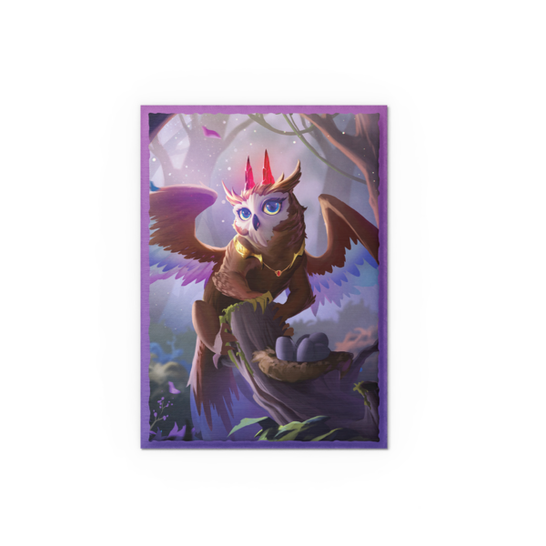 Dragon Shield: The Dragowlis - 100x Dual Art Matte Sleeves - Standard Size - productfoto