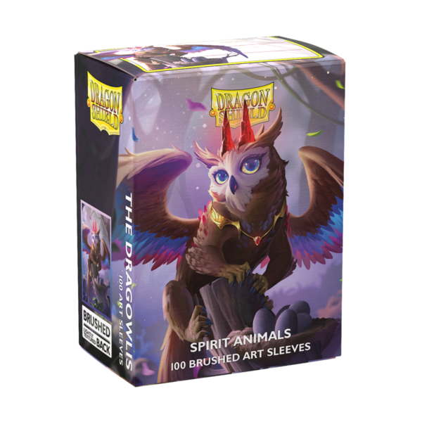 Dragon Shield: The Dragowlis - 100x Dual Art Matte Sleeves - Standard Size - in gebruik