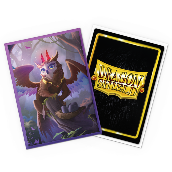 Dragon Shield: The Dragowlis - 100x Dual Art Matte Sleeves - Standard Size - gesloten