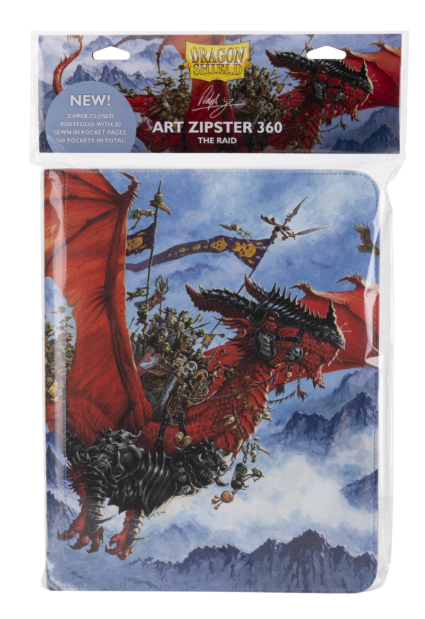 Dragon Shield: The Raid - Zipster 360 Folio Binder - zijaanzicht