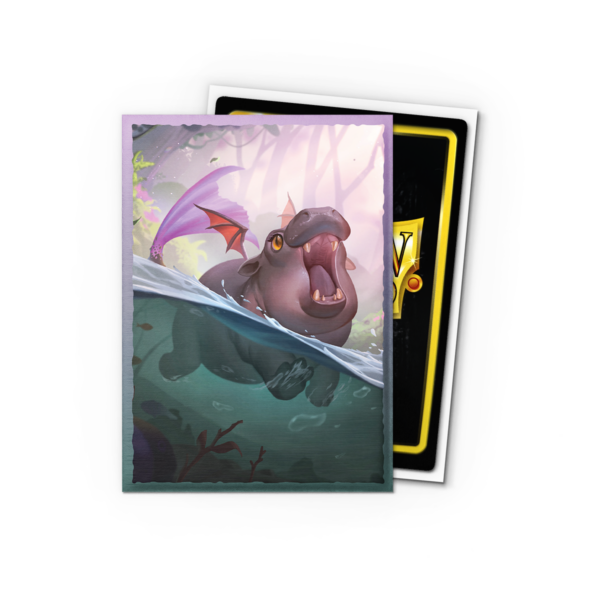 Dragon Shield: The Snortle - 100x Dual Art Matte Sleeves - Standard Size - zijaanzicht