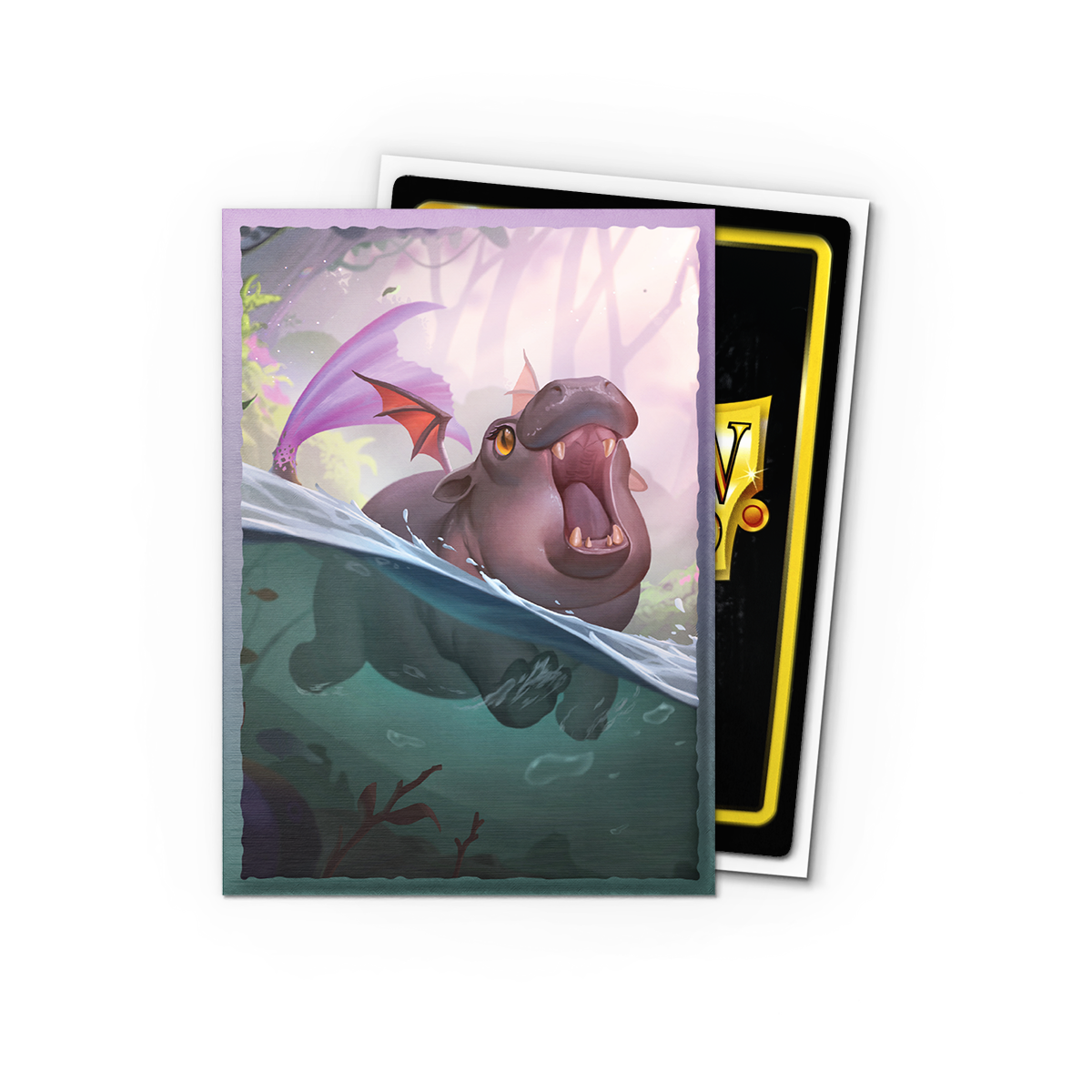Dragon Shield: The Snortle - 100x Dual Art Matte Sleeves - Standard Size - zijaanzicht