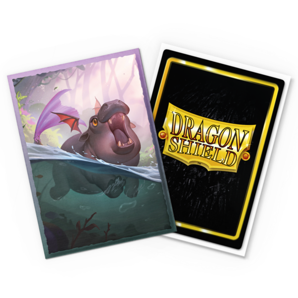 Dragon Shield: The Snortle - 100x Dual Art Matte Sleeves - Standard Size - geopend