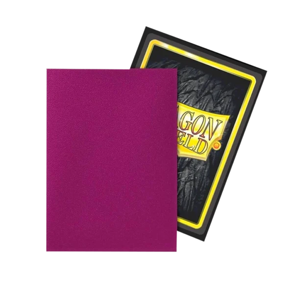 Dragon Shield: Wraith - 100x Matte Dual Sleeves - Standard Size - detail van de afwerking