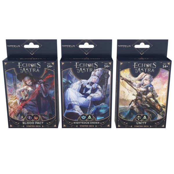 Echoes of Astra: Imperion - Starter Deck Set (9 decks) - Engels - achterzijde