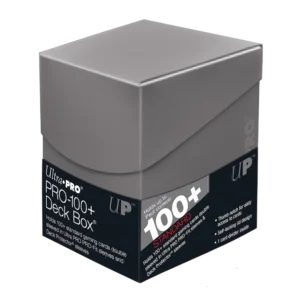 Ultra Pro: Eclipse PRO 100+ Deck Box Smoke Grey - verpakking vooraan