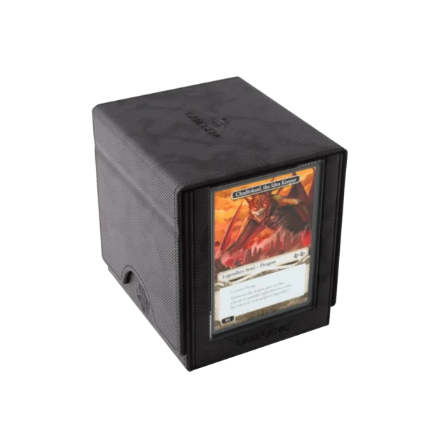 Gamegenic: Sidekick Pro 100+ XL Deck Box - Zwart - achterzijde