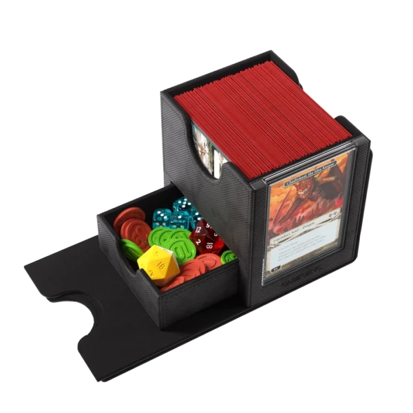 Gamegenic: Sidekick Pro 100+ XL Deck Box - Zwart - gesloten