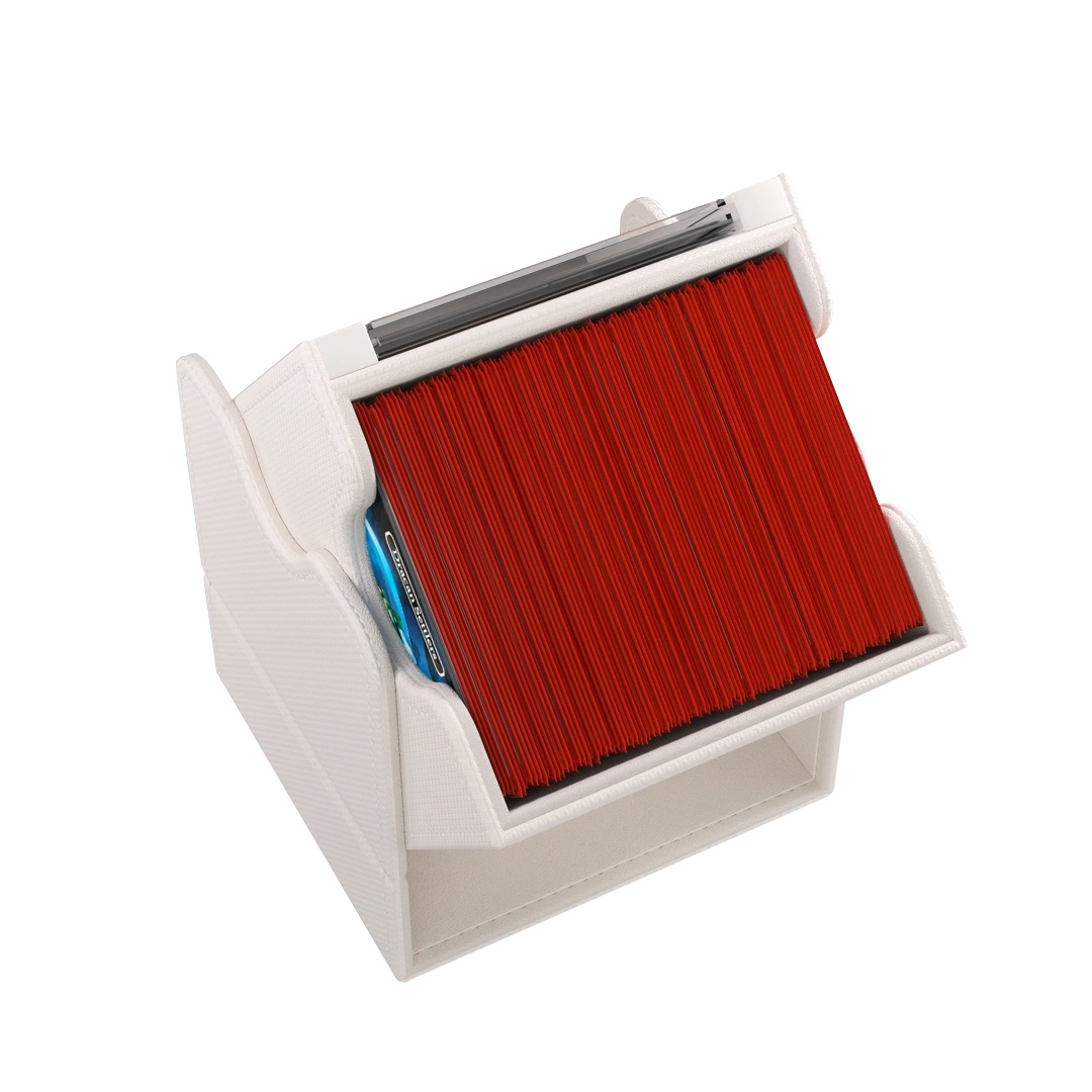 Gamegenic: Squire Plus 100+ XL Deck Box - Wit - in gebruik