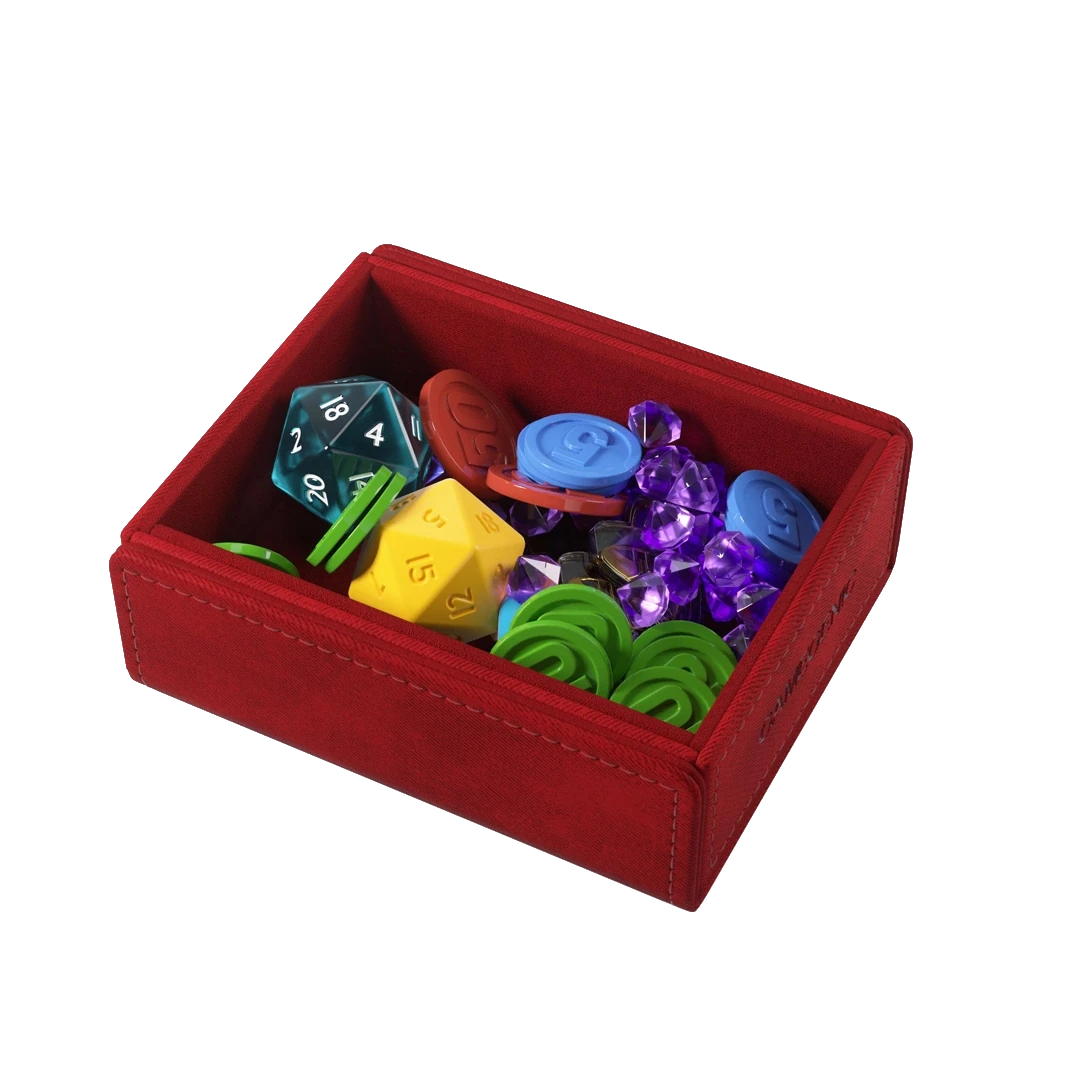 Gamegenic: Token Keep - Rood - zijaanzicht