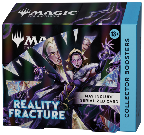 Magic: The Gathering: Reality Fracture - Collector Booster Display (12 boosters) - Engels - Collector Booster Display (12 boosters) - Engels - achterzijde