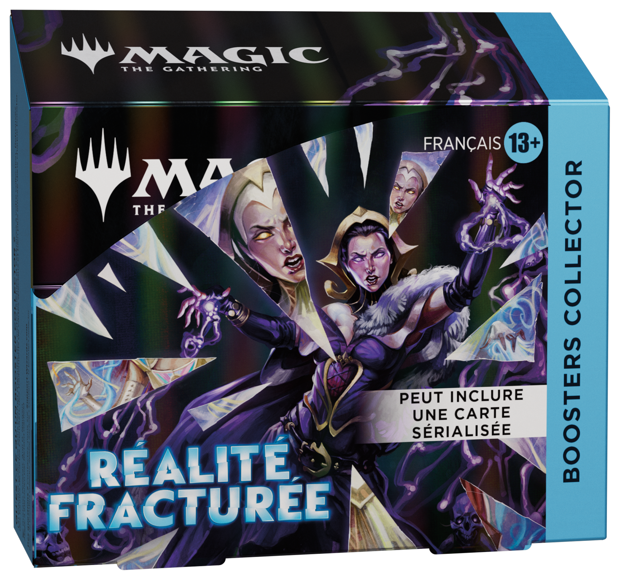 Magic: The Gathering: Reality Fracture - Collector Booster Display (12 boosters) - Frans - Collector Booster Display (12 boosters) - Frans - verpakking vooraan