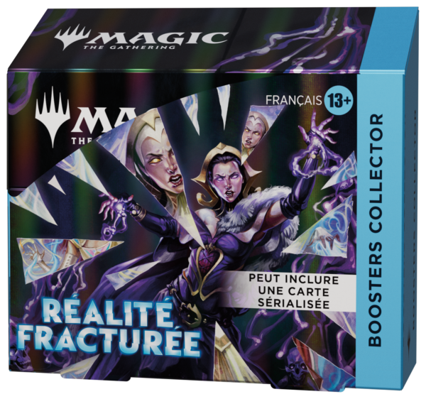 Magic: The Gathering: Reality Fracture - Collector Booster Display (12 boosters) - Frans - Collector Booster Display (12 boosters) - Frans - achterzijde