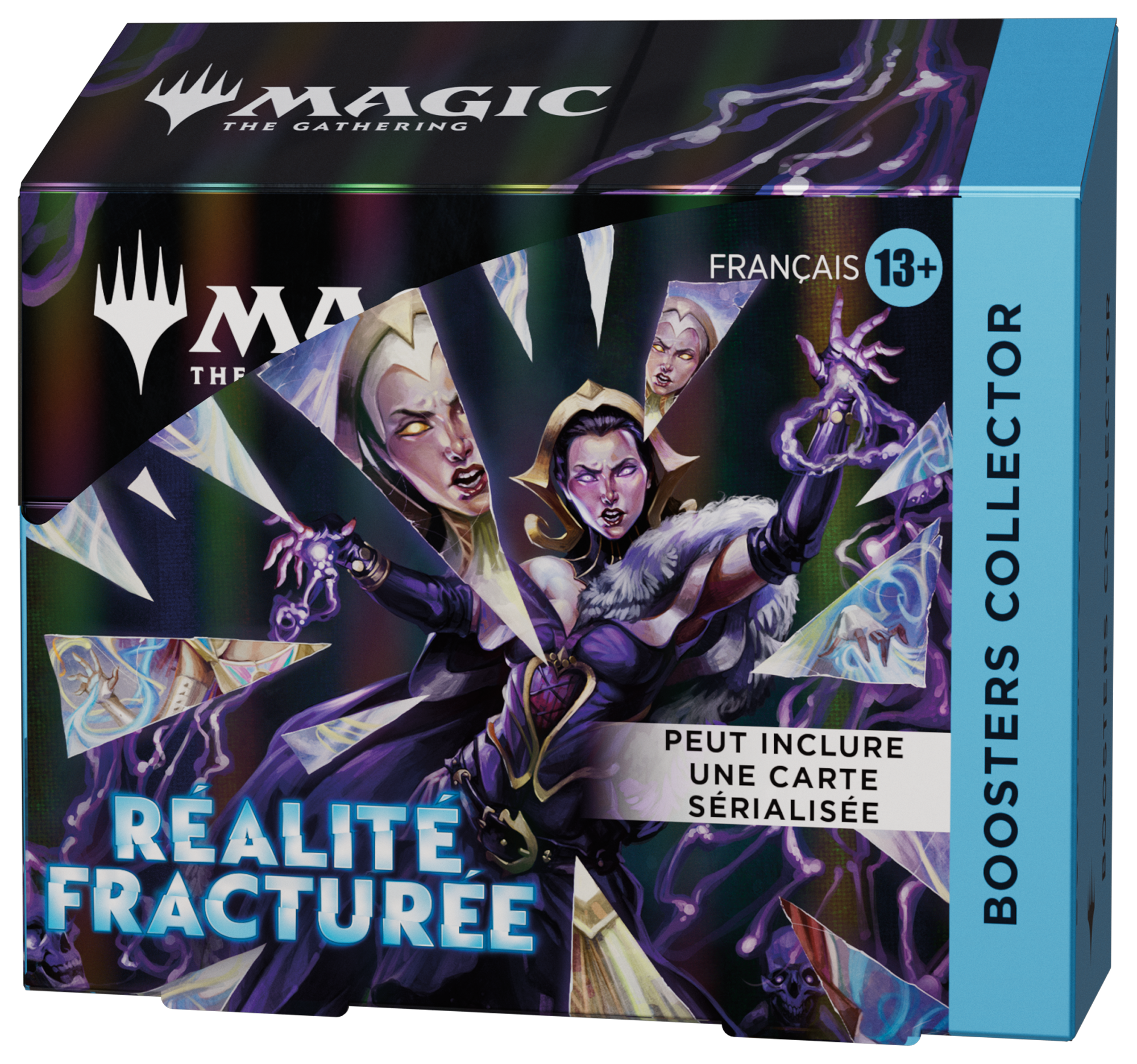 Magic: The Gathering: Reality Fracture - Collector Booster Display (12 boosters) - Frans - Collector Booster Display (12 boosters) - Frans - achterzijde