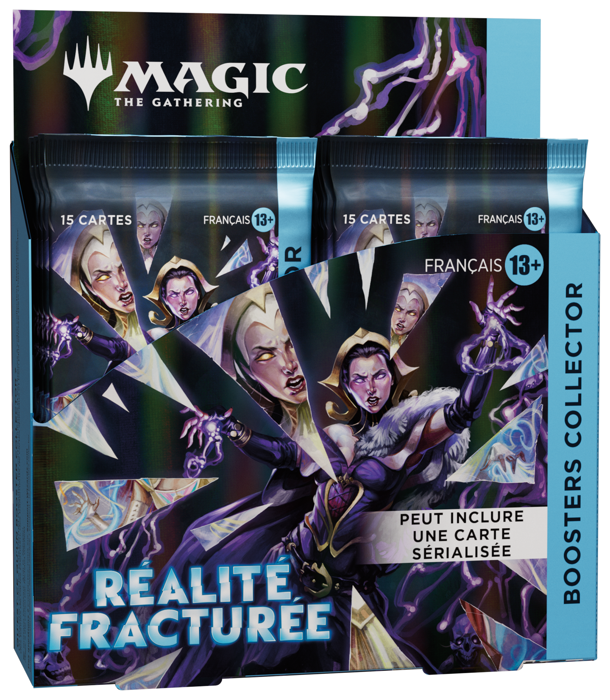 Magic: The Gathering: Reality Fracture - Collector Booster Display (12 boosters) - Frans - Collector Booster Display (12 boosters) - Frans - detailopname