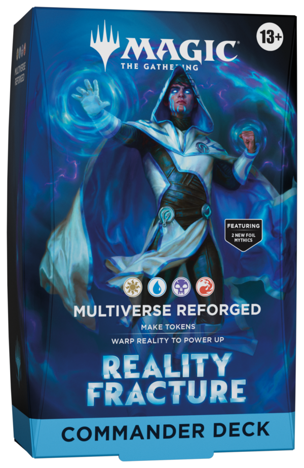Magic: The Gathering: Reality Fracture - Commander Deck: Multiverse Reforged - Engels - Commander Deck - Engels - verpakking vooraan