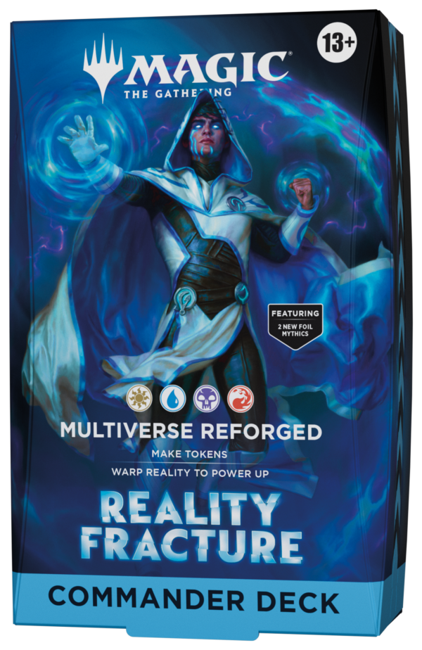 Magic: The Gathering: Reality Fracture - Commander Deck: Multiverse Reforged - Engels - Commander Deck - Engels - achterzijde