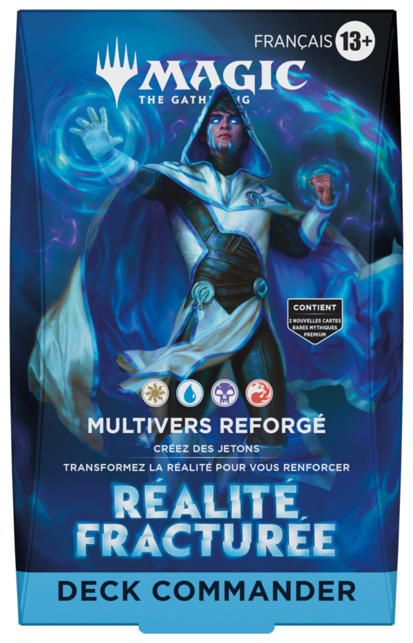 Magic: The Gathering: Reality Fracture - Commander Deck: Multiverse Reforged - Frans - Commander Deck - Frans - productfoto